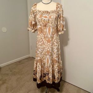 Printed Maxi Dress